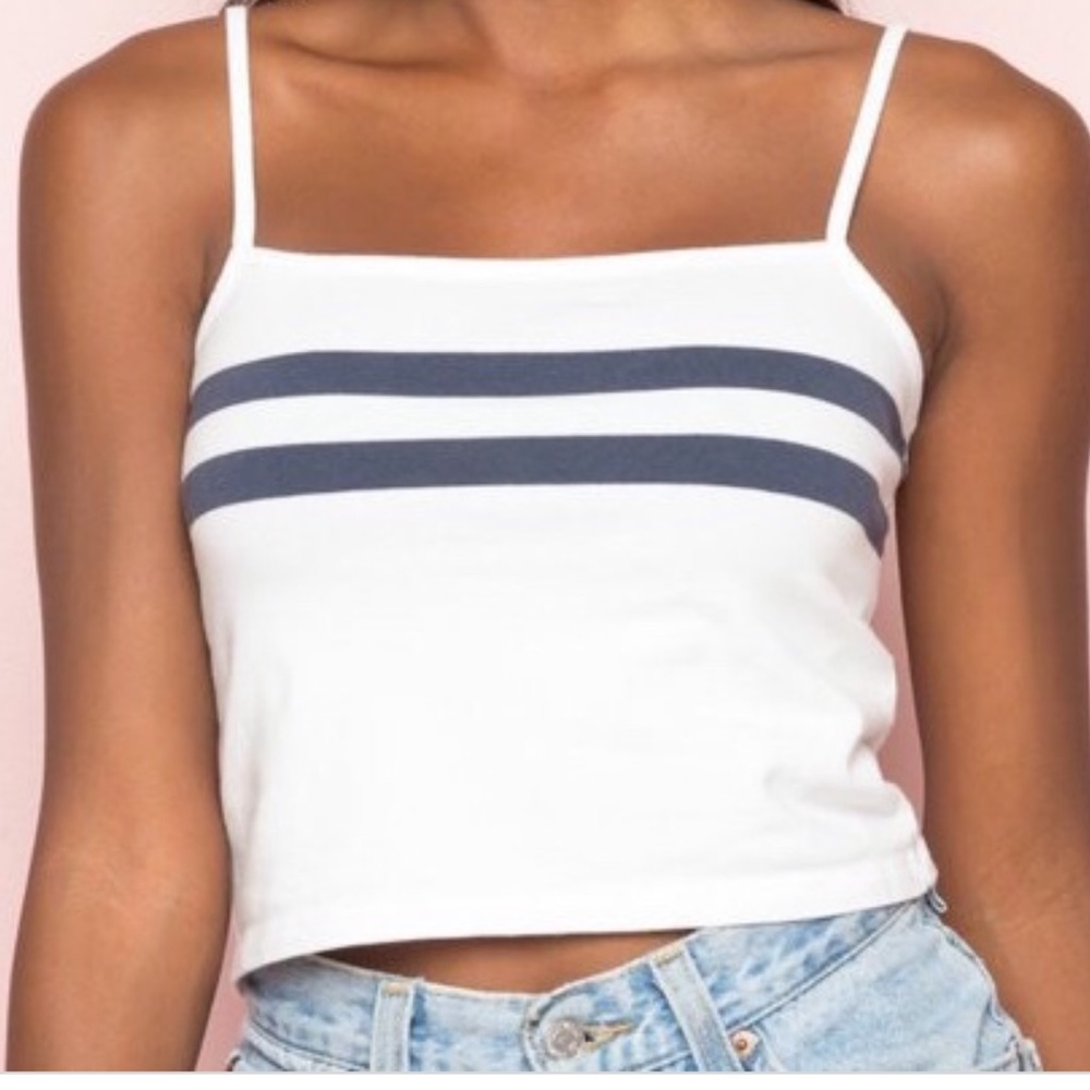 John Galt Navy/White Faye Tank!